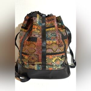 Express Black and Gold Label Bag